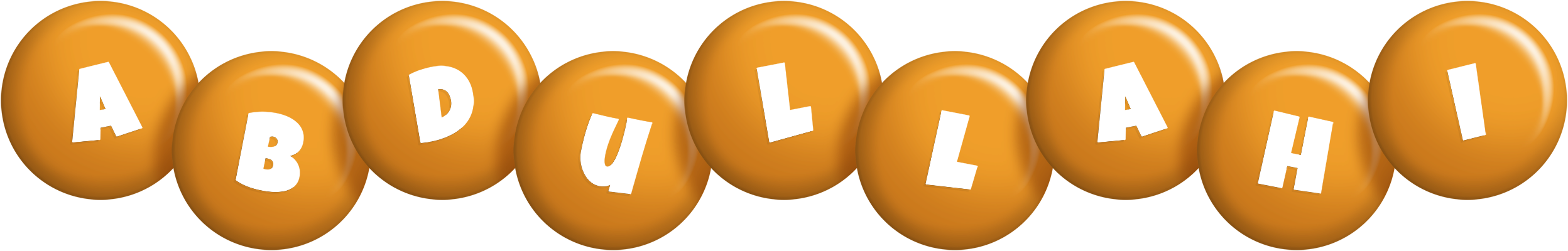 Abdullahi candy-orange logo
