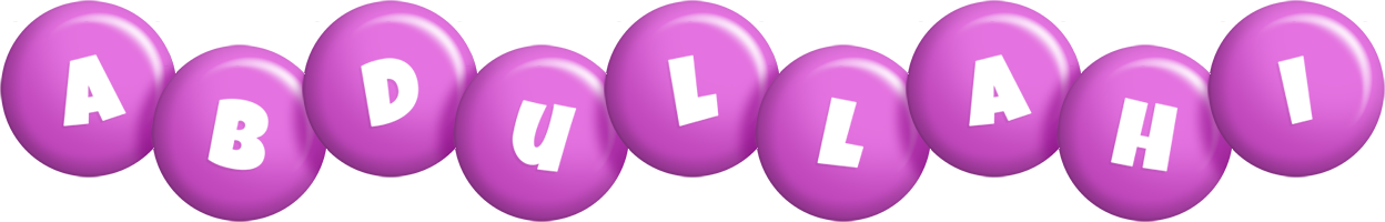 Abdullahi candy-purple logo