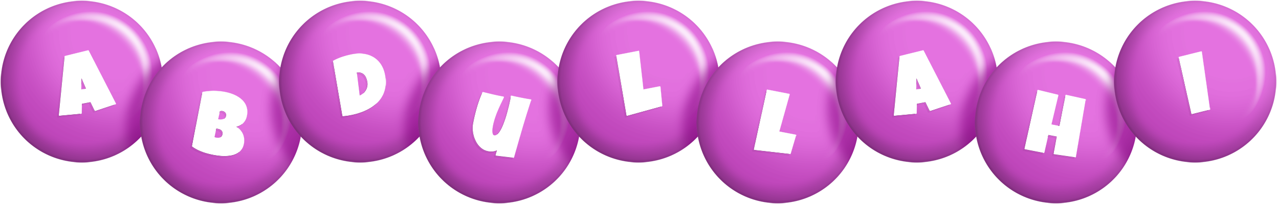 Abdullahi candy-purple logo