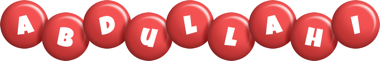 Abdullahi candy-red logo
