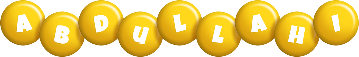 Abdullahi candy-yellow logo