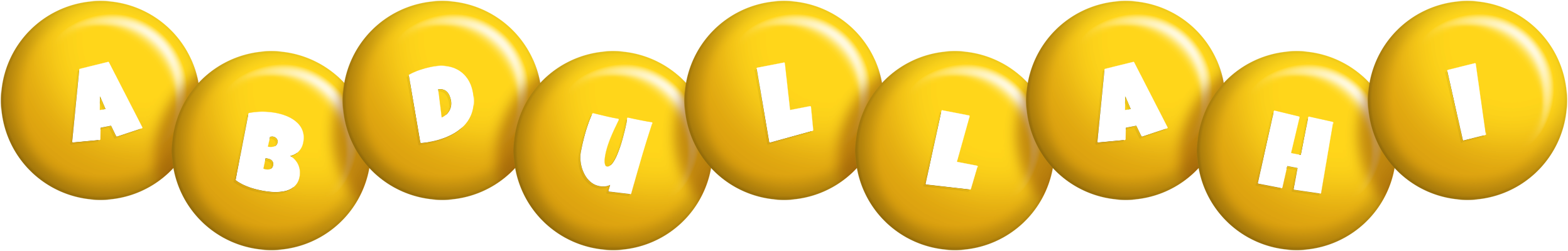 Abdullahi candy-yellow logo