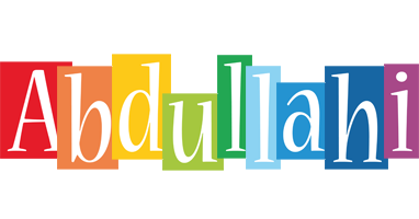 Abdullahi colors logo
