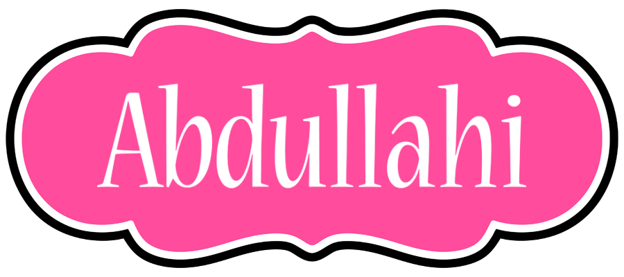 Abdullahi invitation logo