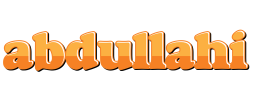 Abdullahi orange logo