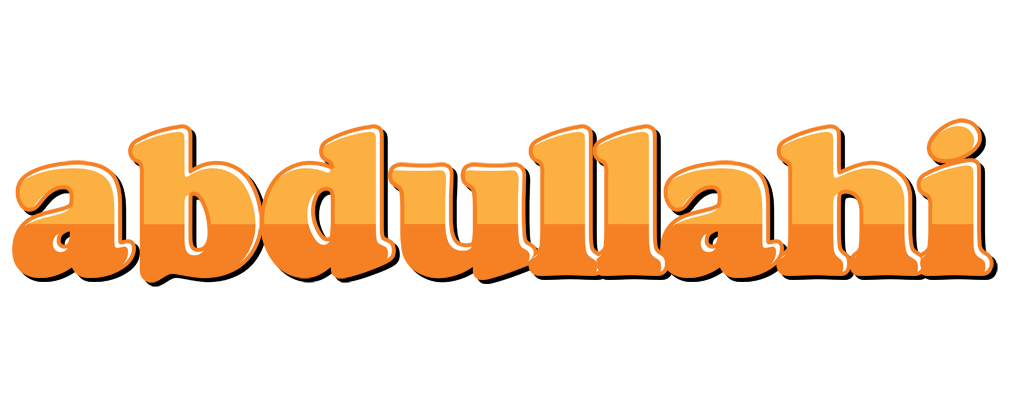 Abdullahi orange logo