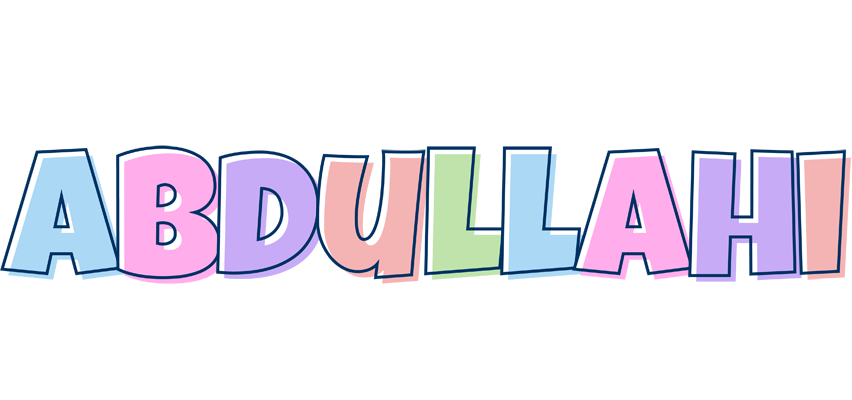 Abdullahi pastel logo