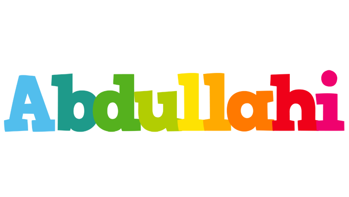 Abdullahi rainbows logo