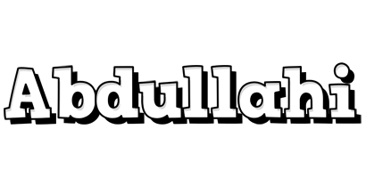 Abdullahi snowing logo