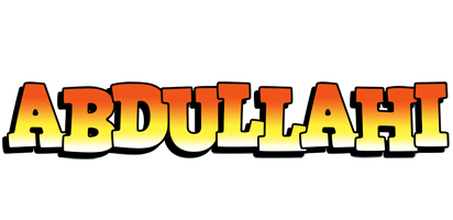 Abdullahi sunset logo