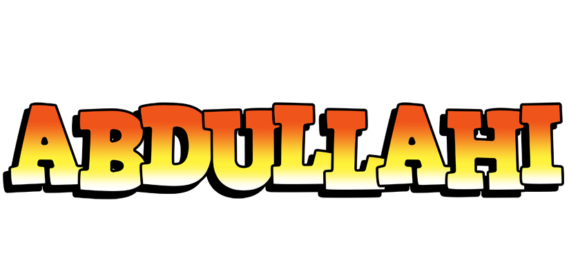 Abdullahi sunset logo