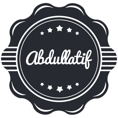 Abdullatif badge logo