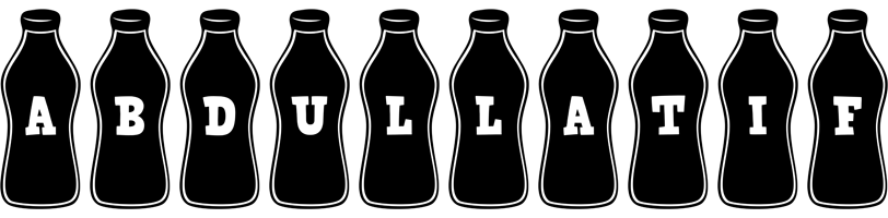 Abdullatif bottle logo