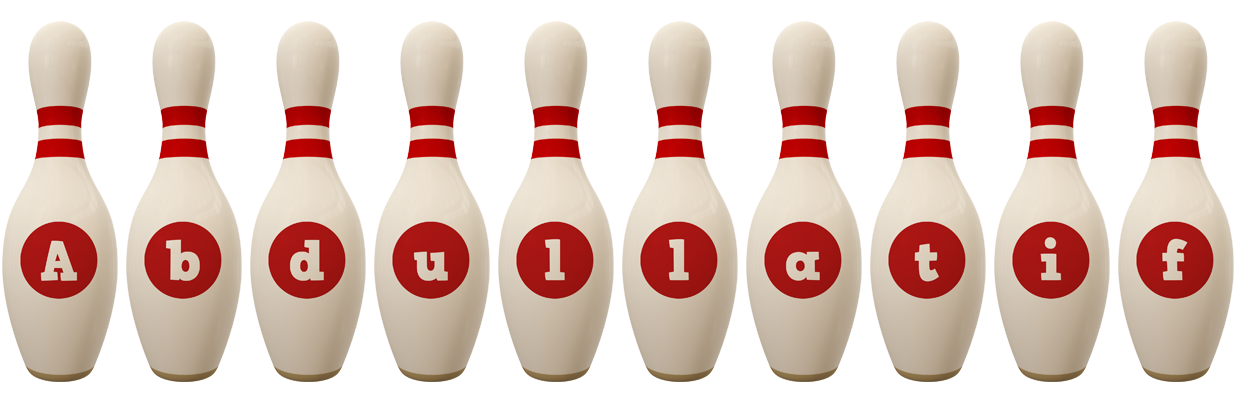 Abdullatif bowling-pin logo