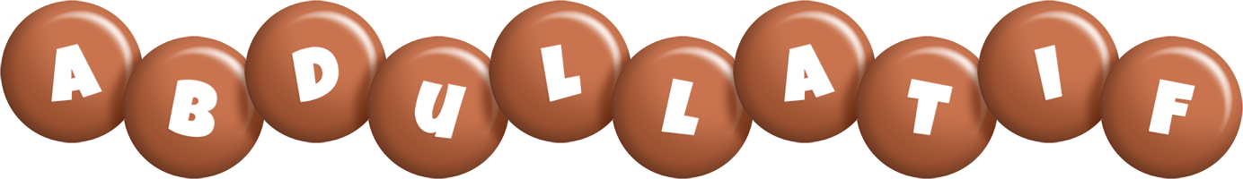 Abdullatif candy-brown logo