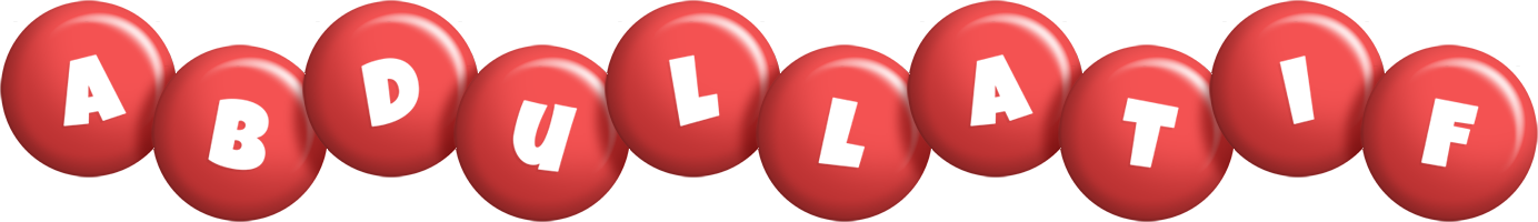 Abdullatif candy-red logo