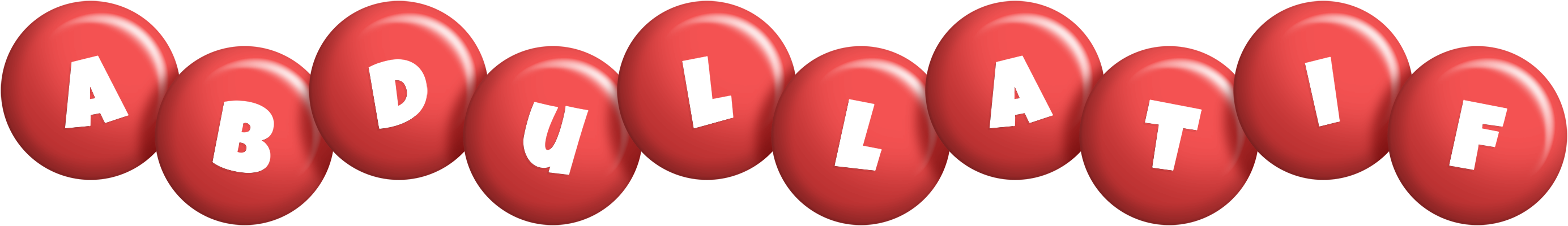 Abdullatif candy-red logo