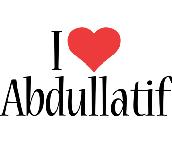 Abdullatif i-love logo