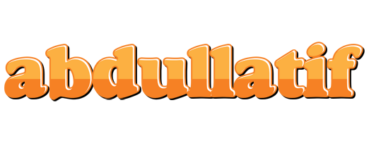 Abdullatif orange logo