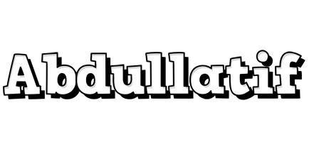 Abdullatif snowing logo