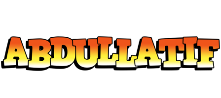 Abdullatif sunset logo