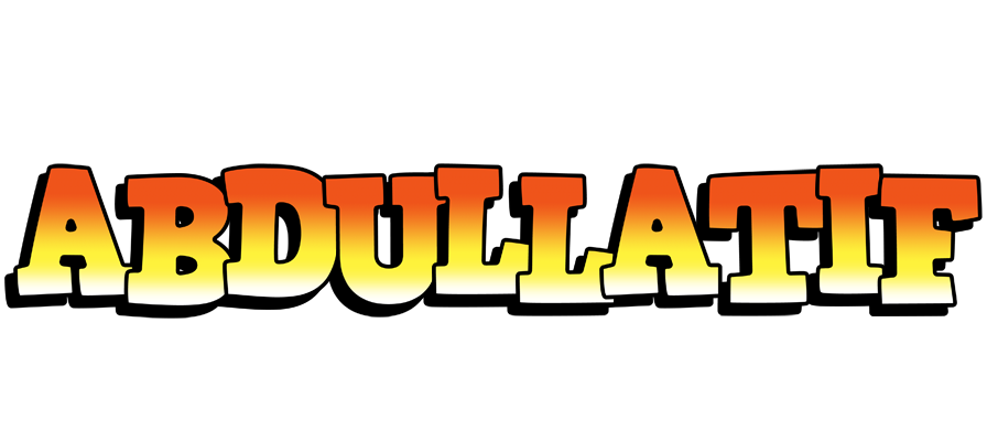 Abdullatif sunset logo