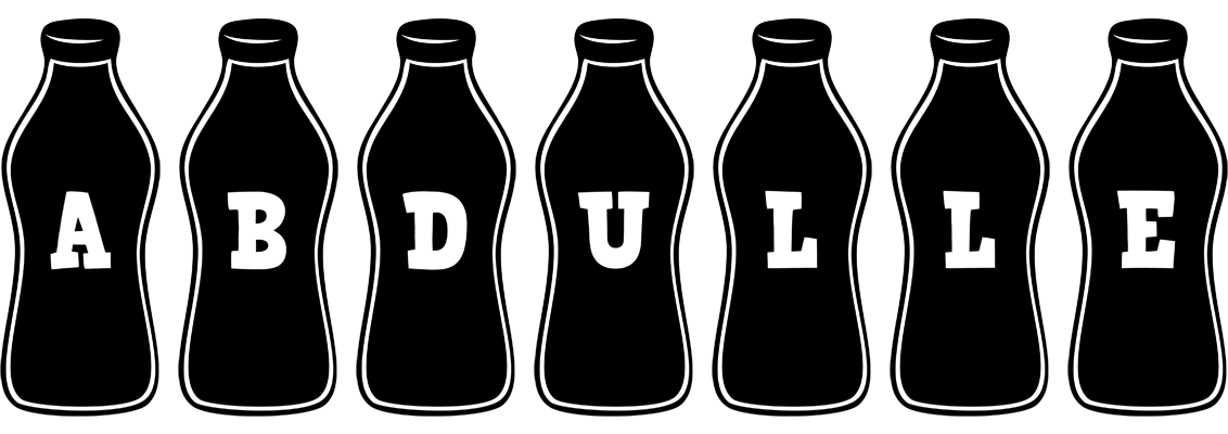 Abdulle bottle logo