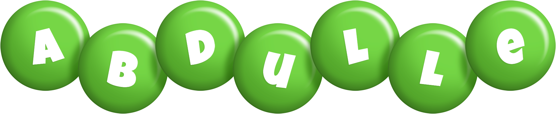 Abdulle candy-green logo
