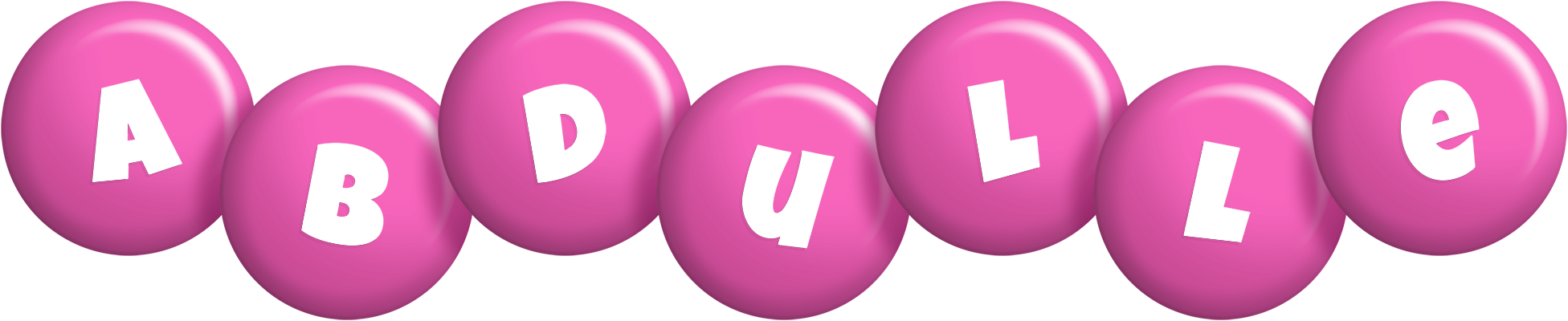 Abdulle candy-pink logo