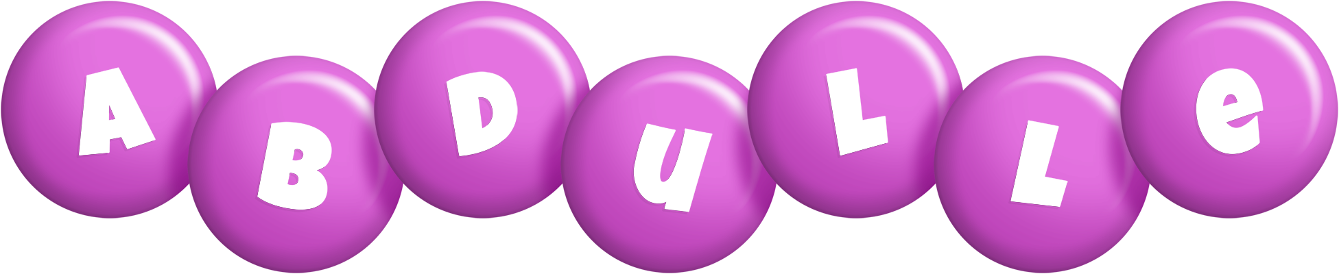 Abdulle candy-purple logo