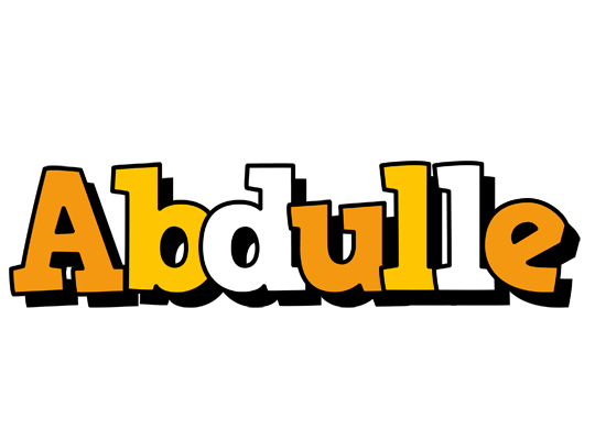 Abdulle cartoon logo