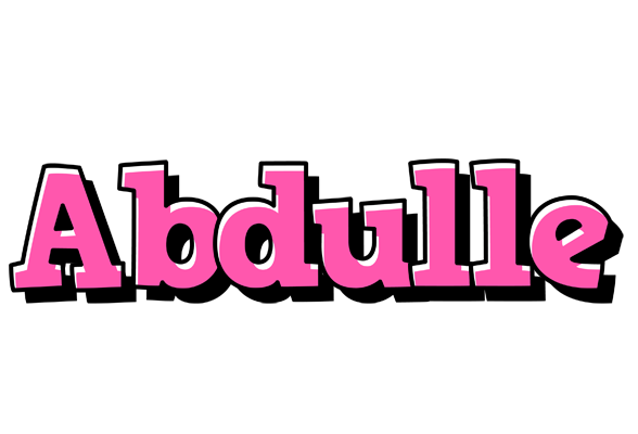 Abdulle girlish logo