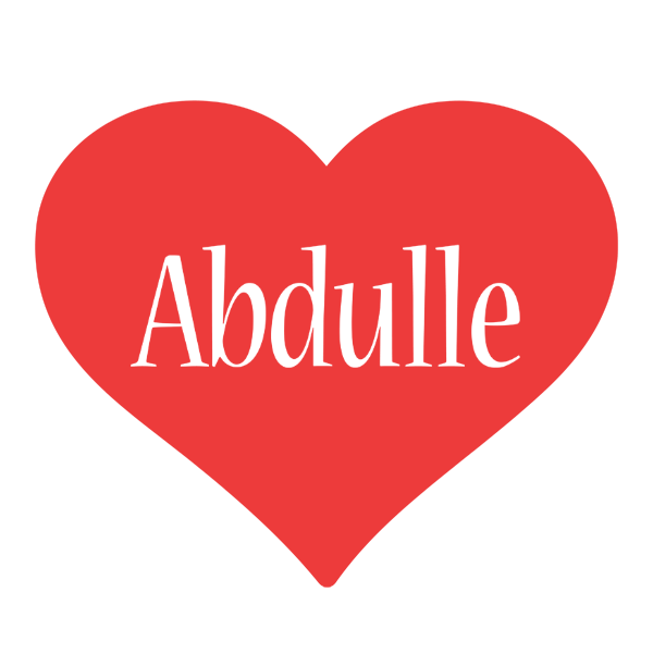 Abdulle love logo