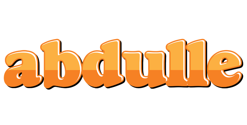 Abdulle orange logo