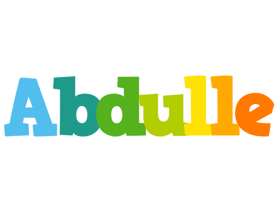 Abdulle rainbows logo