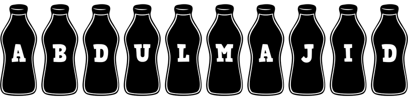 Abdulmajid bottle logo