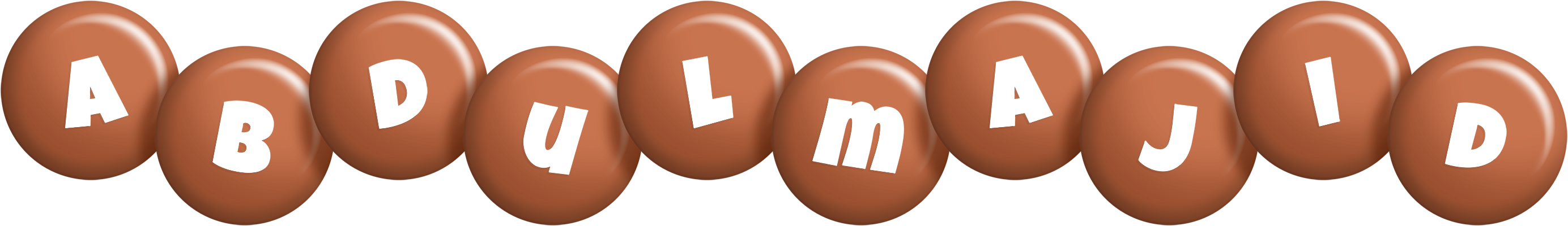 Abdulmajid candy-brown logo