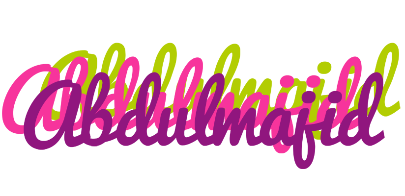 Abdulmajid flowers logo