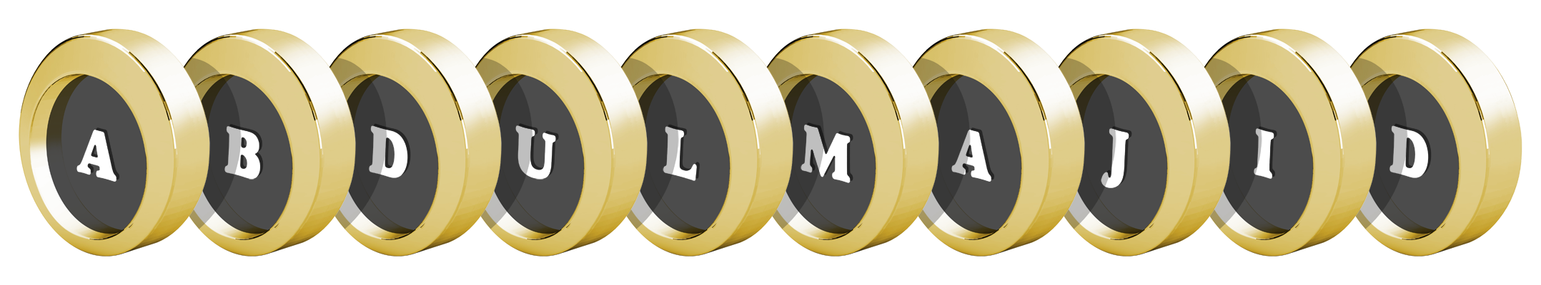 Abdulmajid gold logo