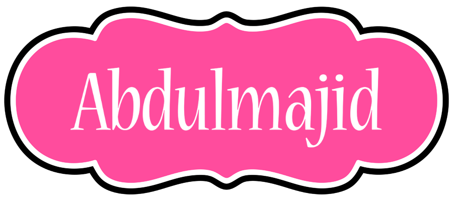 Abdulmajid invitation logo
