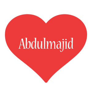 Abdulmajid love logo