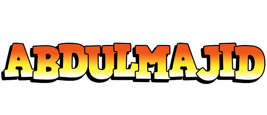 Abdulmajid sunset logo