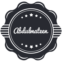 Abdulmateen badge logo