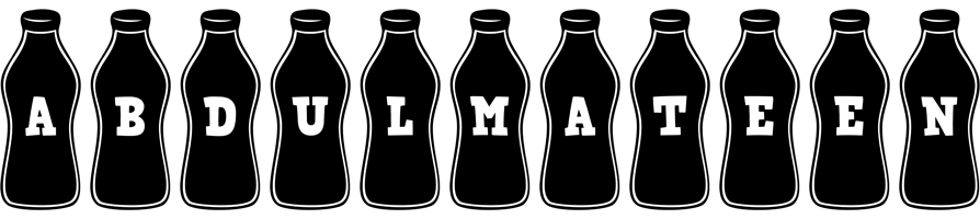Abdulmateen bottle logo