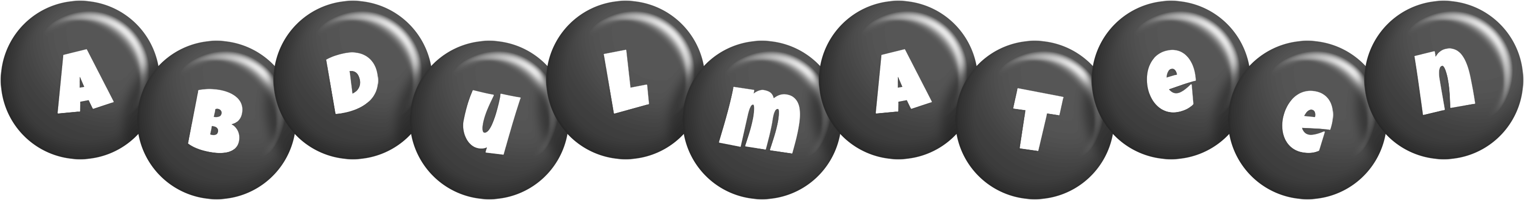 Abdulmateen candy-black logo