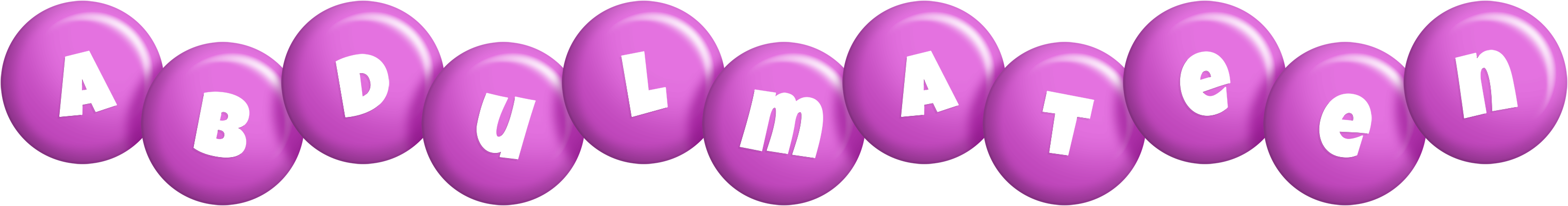 Abdulmateen candy-purple logo
