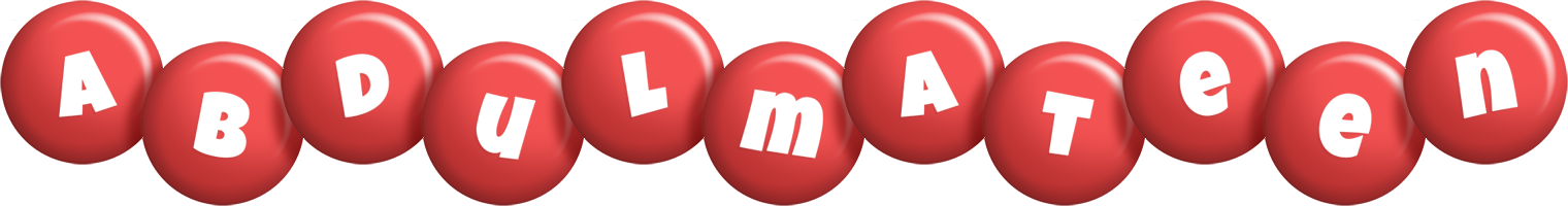Abdulmateen candy-red logo