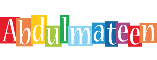 Abdulmateen colors logo