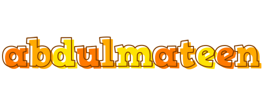 Abdulmateen desert logo