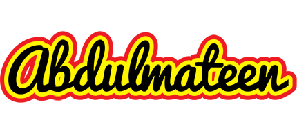Abdulmateen flaming logo